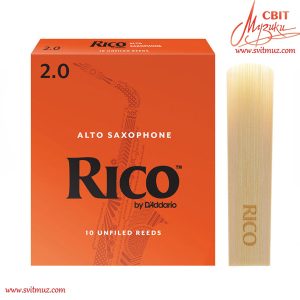 Трость для альт саксофона Rico RJA1020