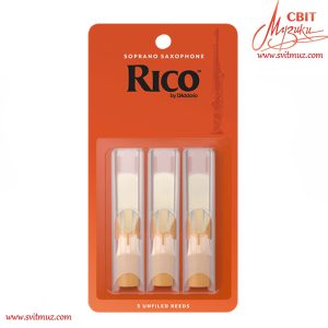 Трости для сопрано саксофона Rico RIA0315
