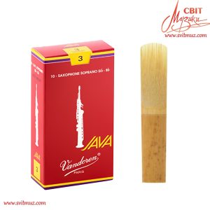 Трость для сопрано-саксофона Vandoren JAVA Red Cut SR303R