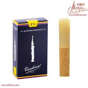 Тростина для сопрано-саксофона Vandoren Traditional SR2025