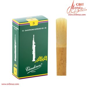 Трость для сопрано-саксофона Vandoren JAVA SR303