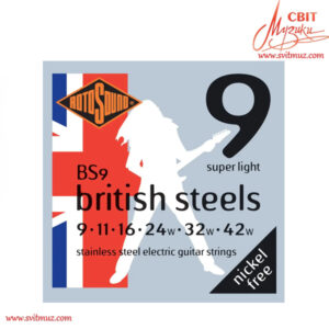 Струны для электрогитары Rotosound BS9