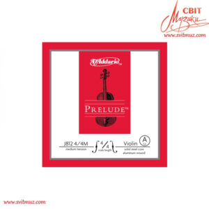 Струна A для скрипки D`Addario J812 4/4M