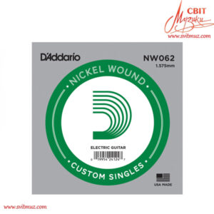 Струна для електрогітари D`Addario NW062