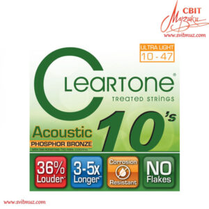 Струны для акустической гитары Cleartone 7410