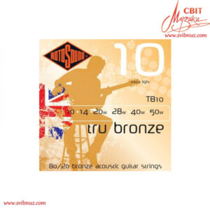 Струны для акустической гитары Rotosound TB10