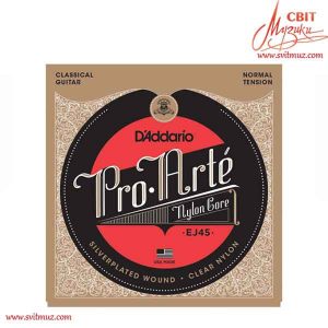 Струни для класичної гітари D`Addario EJ45