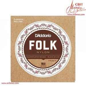 Струны для классической гитари D`Addario EJ32