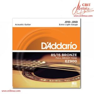 Струны для акустической гитары Daddario EZ900
