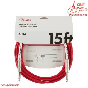 Инструментальный кабель Fender Cable Original Series 15 FRD