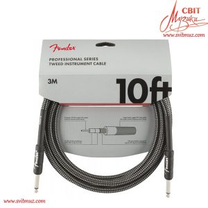 Инструментальный кабель Fender Cable Professional Series 10 Grey Tweed
