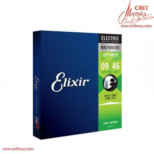 Струни для електрогітари Elixir EL OW CL