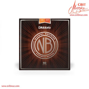 Струны для акустической гитары D'Addario NB1047