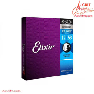 Струни для акустичної гітари Elixir AC PW L