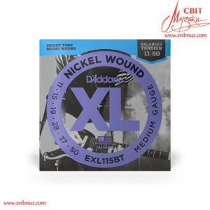 Струни для електрогітари D`Addario EXL115BT