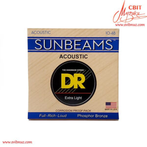 Струни для акустичної гітари DR Strings DR Sunbeam Acoustic Phosphor Bronze (10-48)