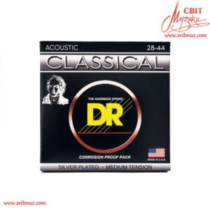Струни для класичної гітари DR Strings Classical Nylon Medium Tension