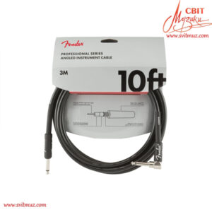 Инструментальный кабель Fender Cable Professional Series 10' Angled Black