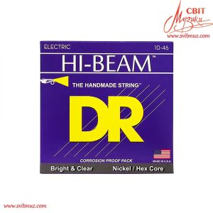 Струни для електрогітари DR Strings Hi-Beam (10-46)