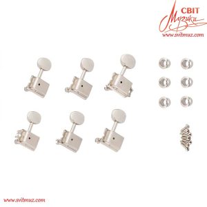 Колки для электрогитары Fender Pure Vintage Guitar Tuning Machines Nickel/Chrome (6)